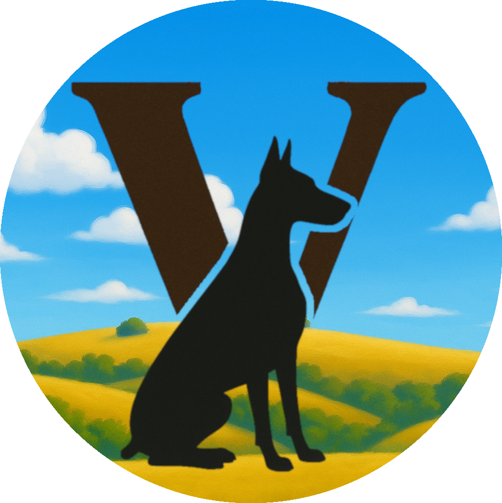 Vonhillsborn Dobermans Logo